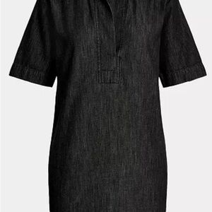 Lauren Stylish Black Denim Dress